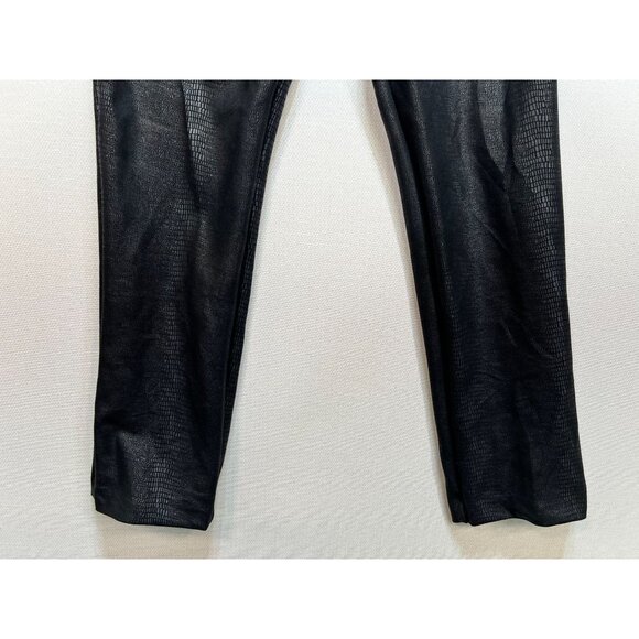 Soft Surroundings Womens Pull On Pants Size Medium Black Stretch Casual - Picture 3 of 11